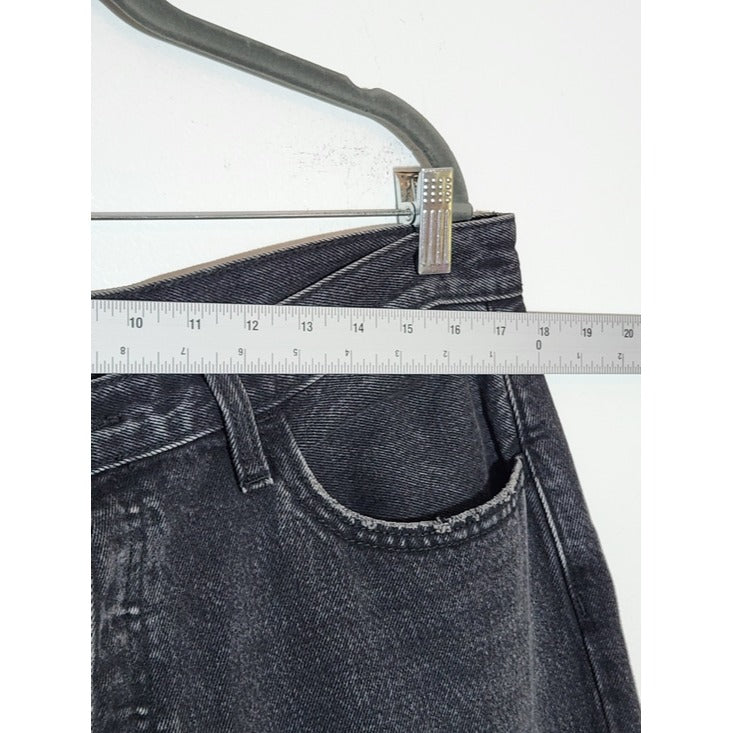 Universal Thread Womens Black 90s Baggy Jeans Size 12 Short