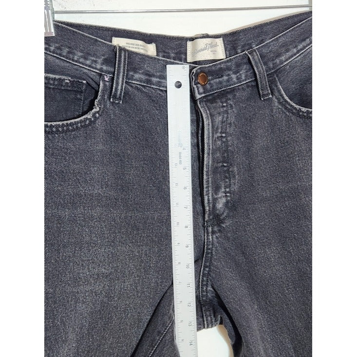 Universal Thread Womens Black 90s Baggy Jeans Size 12 Short