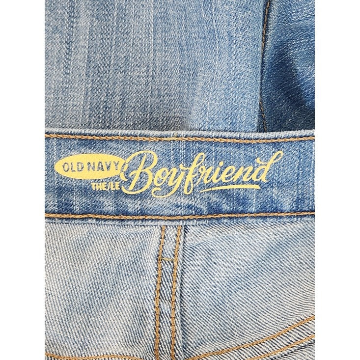 Old Navy Womens The Boyfriend Cuffed Denim Shorts Size 16 Tall