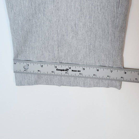 Carolina Belle Light Gray Pull On Pants with Front Pockets Size 16