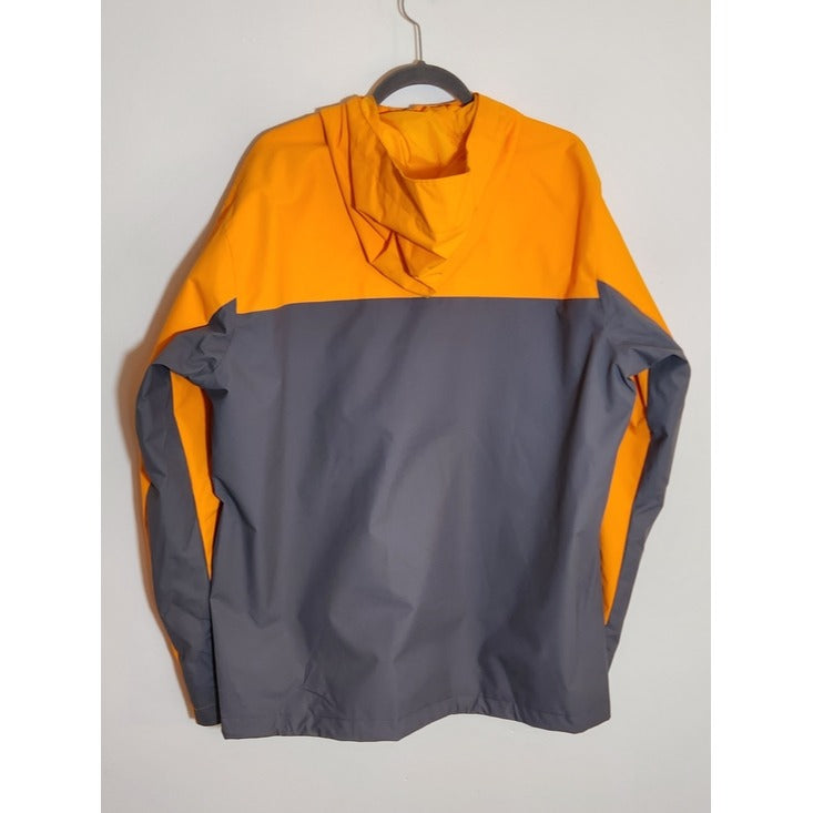 Columbia Field Bound Tennessee Orange and Gray Waterproof Jacket Size Large Flaw