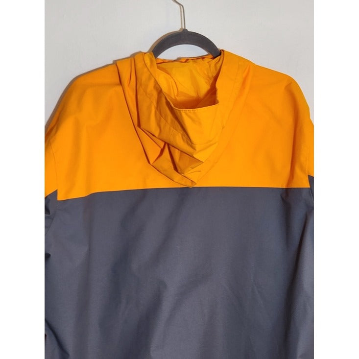 Columbia Field Bound Tennessee Orange and Gray Waterproof Jacket Size Large Flaw