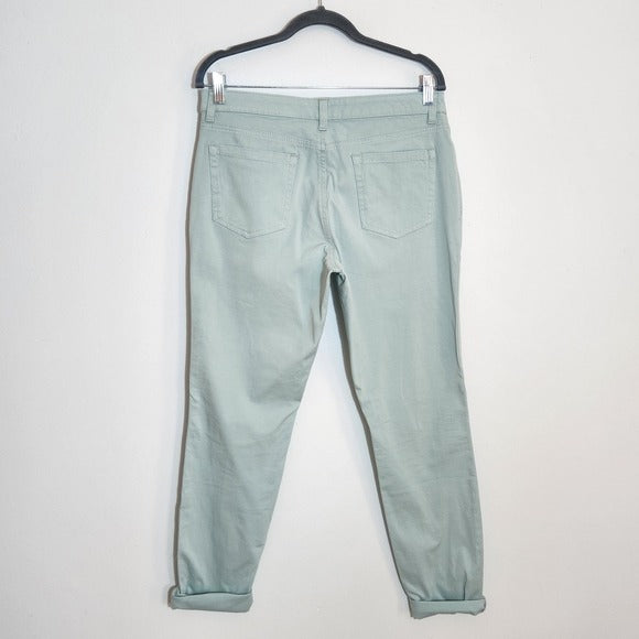 Dickies Mint Green Stretch Twill Skinny Pants Size 8
