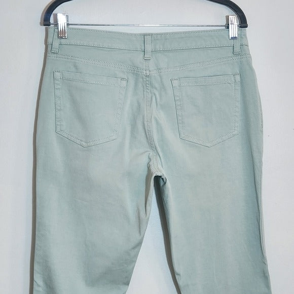Dickies Mint Green Stretch Twill Skinny Pants Size 8