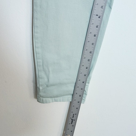 Dickies Mint Green Stretch Twill Skinny Pants Size 8