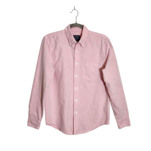 Abercrombie & Fitch Pink Button Down Shirt Size Small