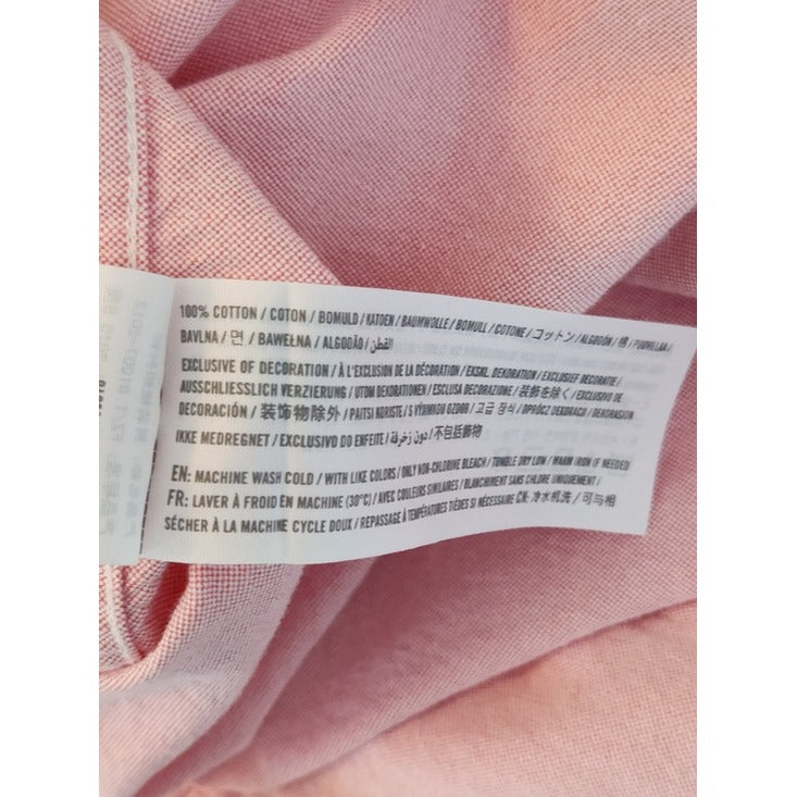 Abercrombie & Fitch Pink Button Down Shirt Size Small