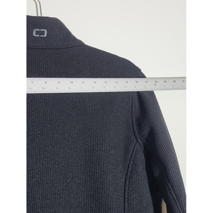 OGIO Textured Black Zip Up Jacket Size XL