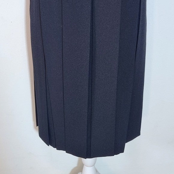 Cabi Black Sleeveless Dress Size 8 Black Flapper Dress with Empire Waist