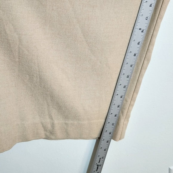 Vince Cream Full Leg Pull-On Pants Size XXXL