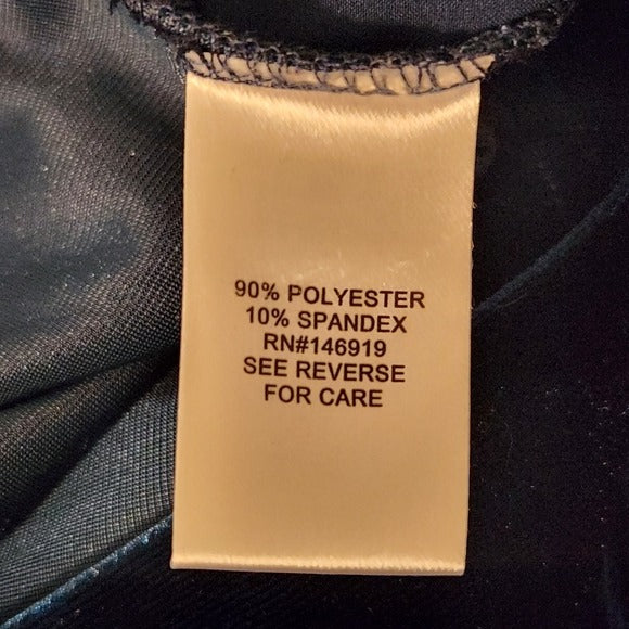 Rachel Roy Teal Blue Velour Pull-On Pants Size Medium