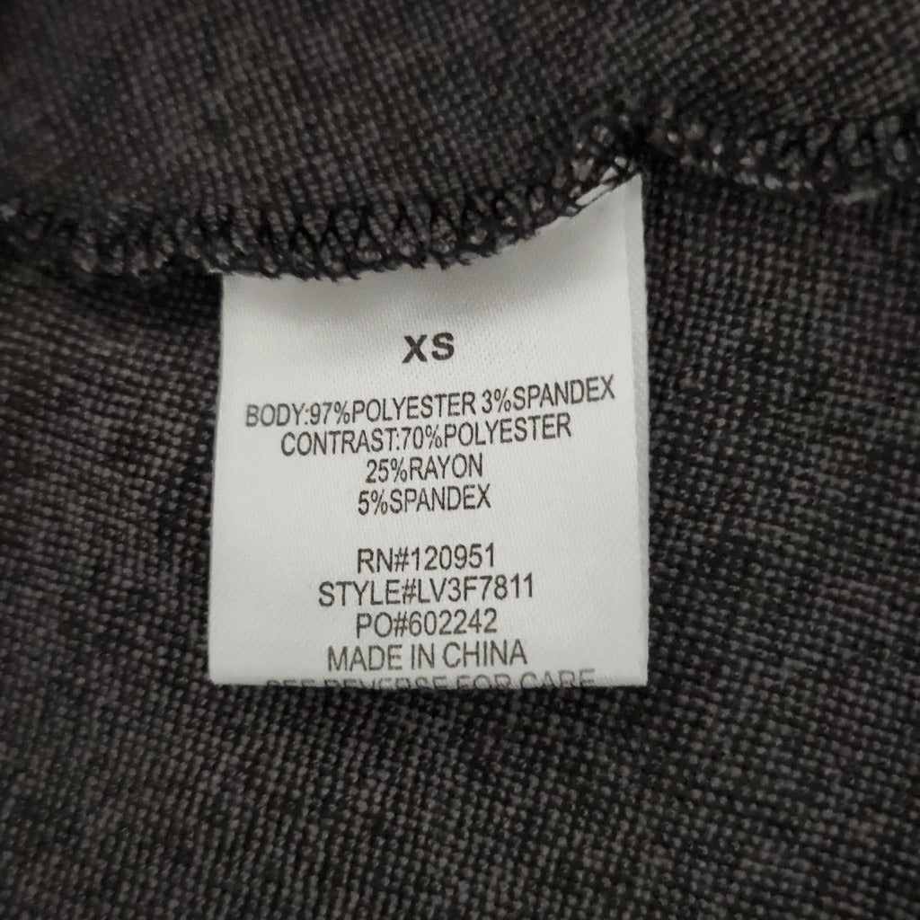 Olive & Oak Gray and Black Fit and Flare Lace Mini Dress Size XS Party Dress