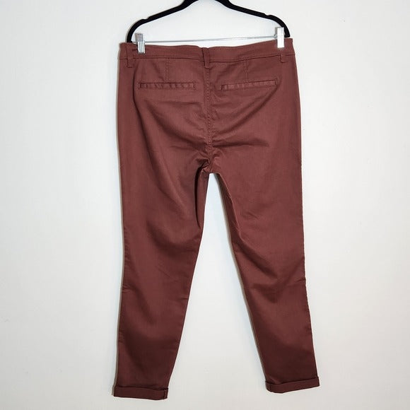 41Hawthorn Dusty Rose Straight Leg Pants Size 16 NWT