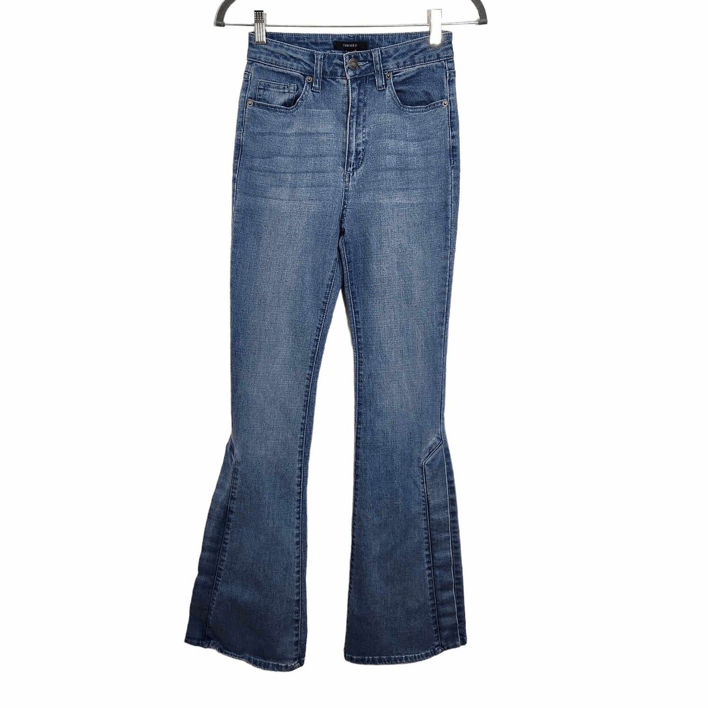 Forever 21 Flare Leg Jeans Size 24 Retro Flare Jeans