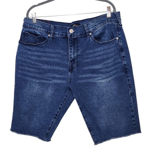 True Religion Mens Ricky Relaxed Straight Jean Shorts Size 36