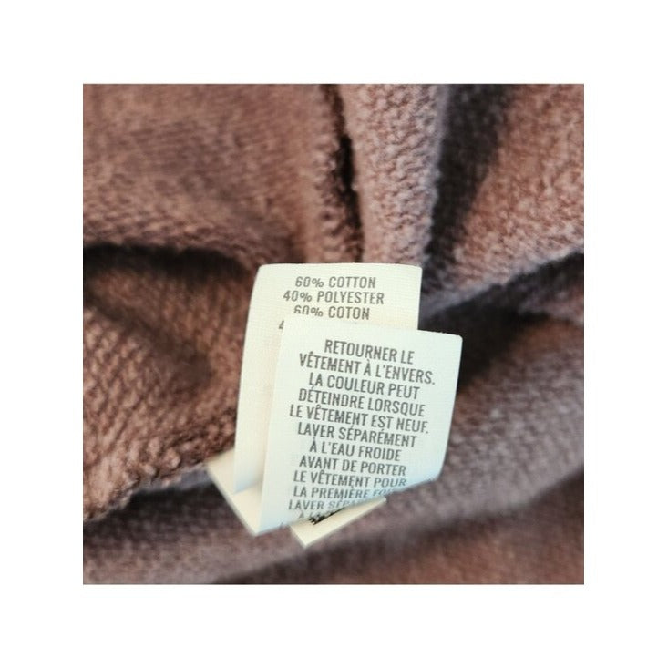Aerie Dusty Mauve Cowl Neck Pullover Size Small