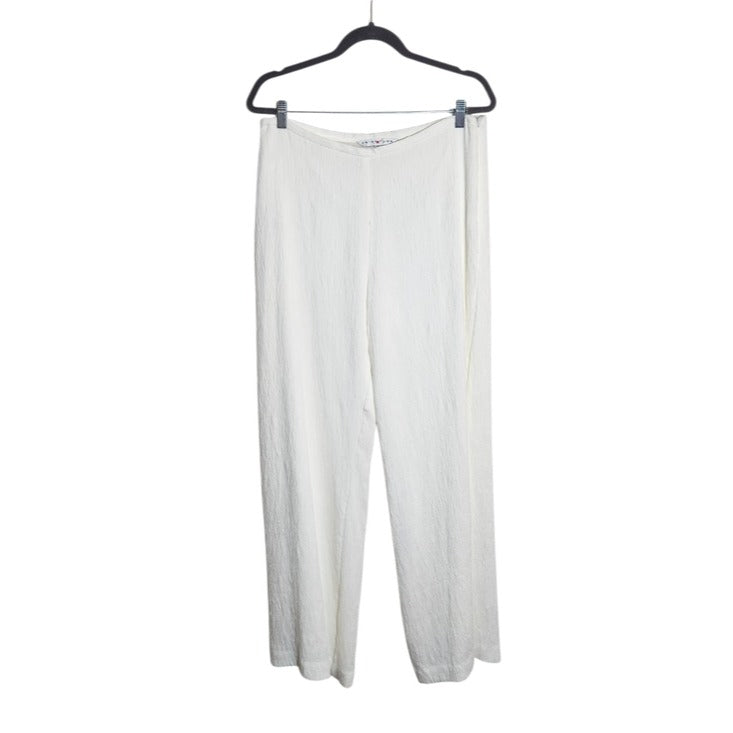 Trina Turk White Wide Leg Pants Size 10 NWT