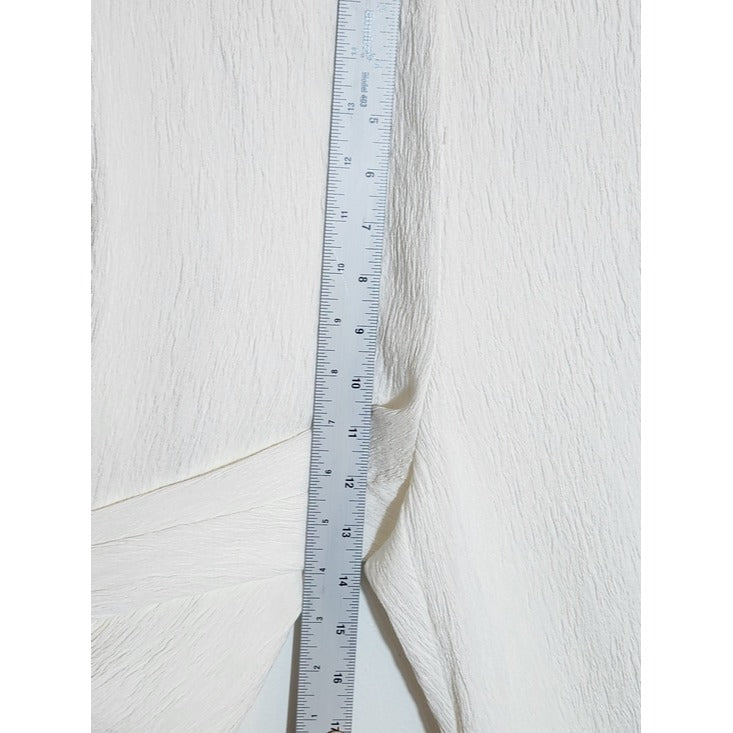 Trina Turk White Wide Leg Pants Size 10 NWT