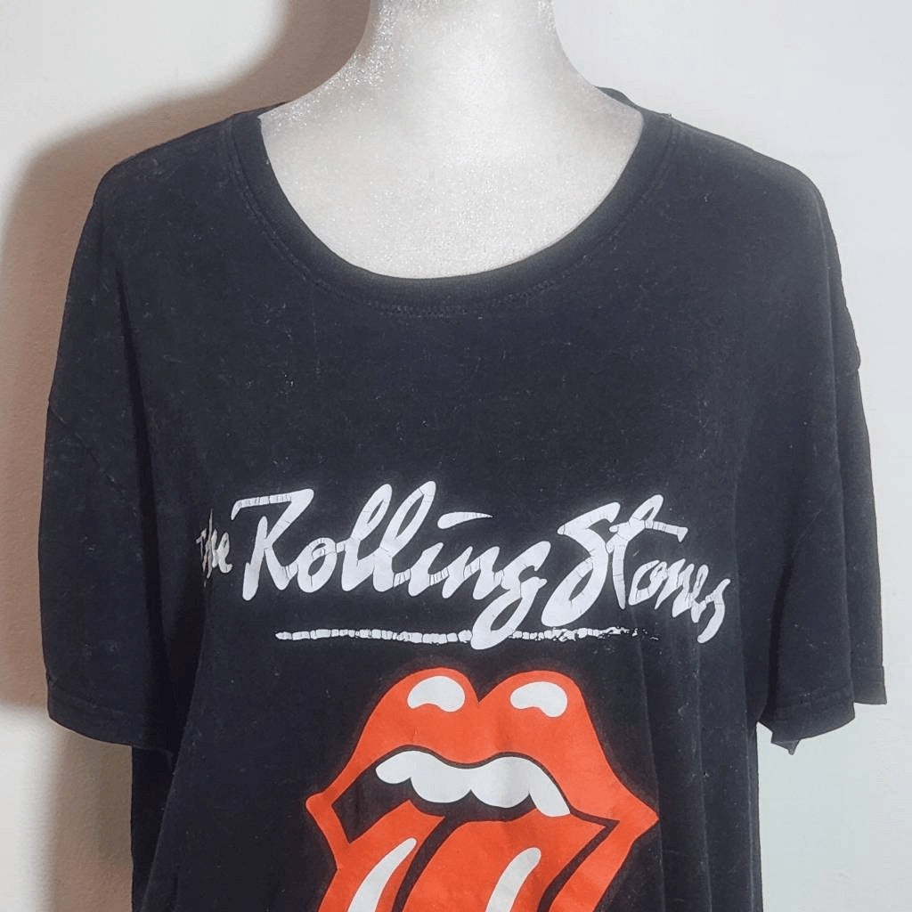 The Rolling Stones Black Short Sleeve Tee Size Large Rolling Stones T-Shirt