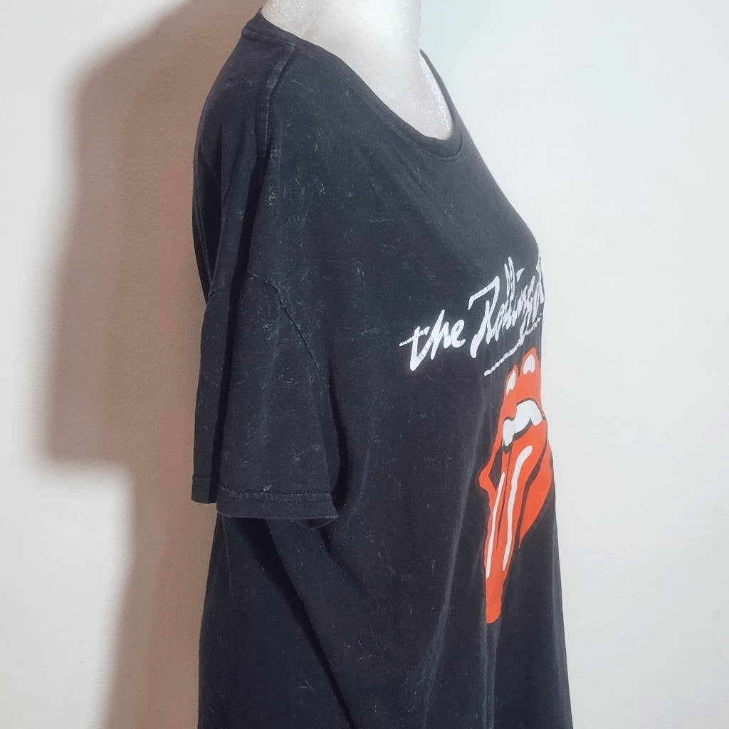 The Rolling Stones Black Short Sleeve Tee Size Large Rolling Stones T-Shirt