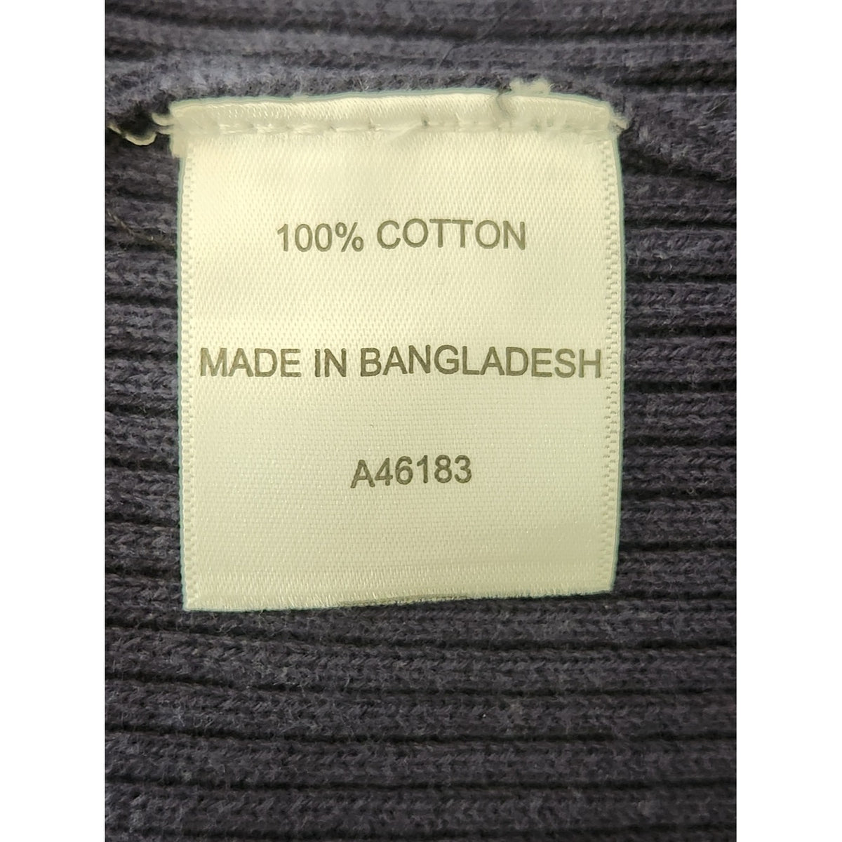 Appleseed's Navy Ribbed Knit Turtleneck Sweater Size XL