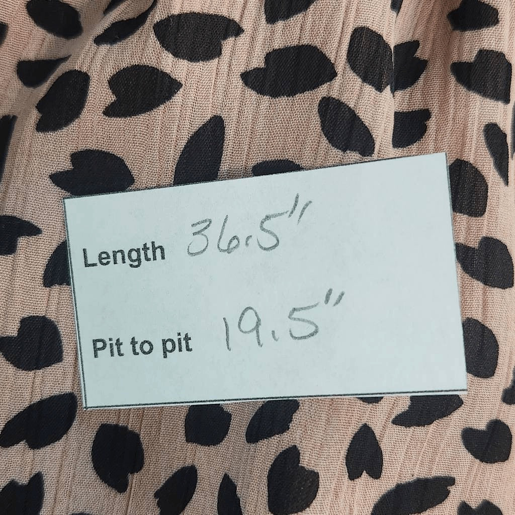 She + Sky Pink and Black Print Mini Dress Size Large Wedding Guest Dress