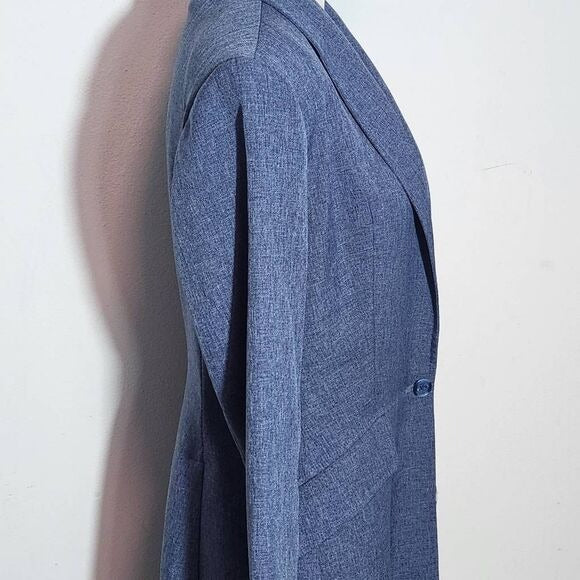 Reed Hill Vintage Blue Equestrian Day Coat Size 10 Blue Womens Equestrian Jacket