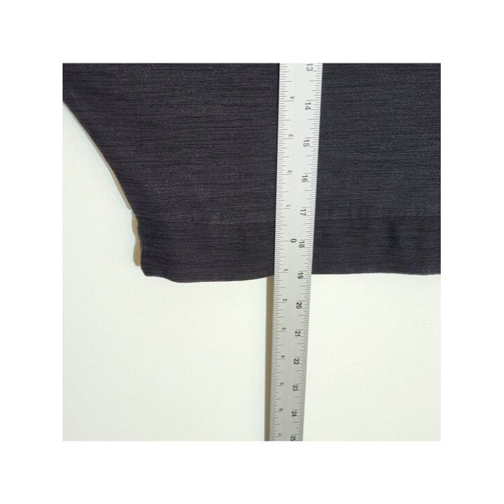 Old Navy Active Charcoal Gray Cropped Yoga Top Size XL