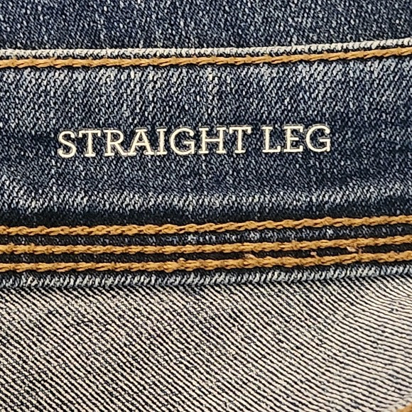 Style & Co. Straight Leg Cropped Denim Jeans Size 12 Petite