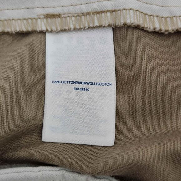 Lands' End Khaki Chino Shorts Size 40 Men's Classic Chino Shorts