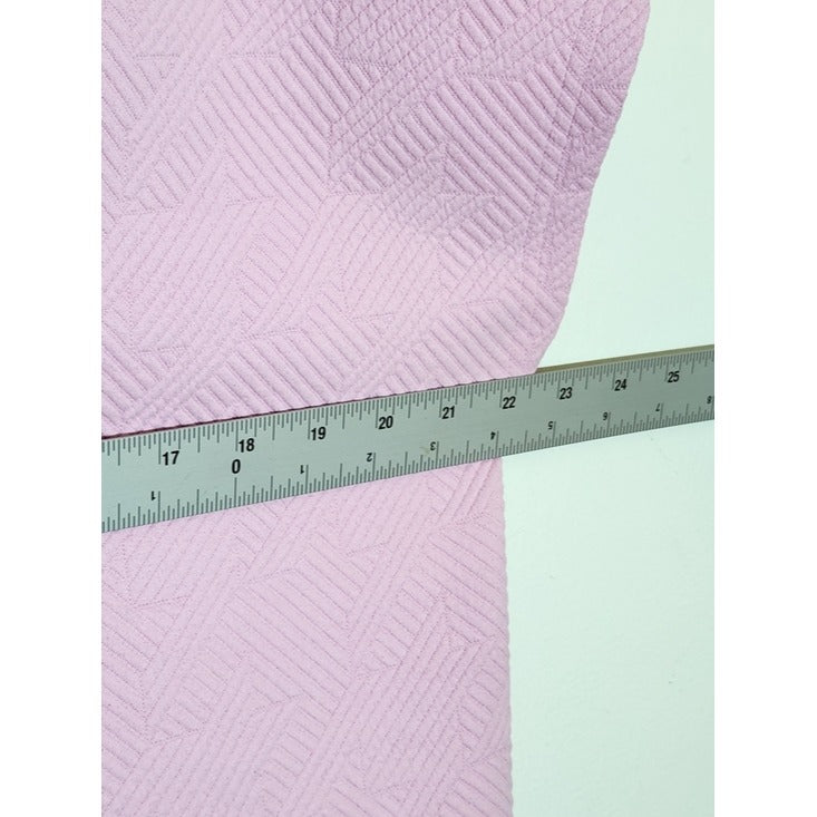 SSYS The Label Pink Textured Polo Top Size Small