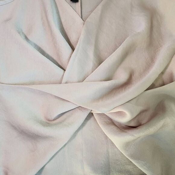 Express Pink Camisole with Twist Detail Size XS Express Ballet Pink Tank Top