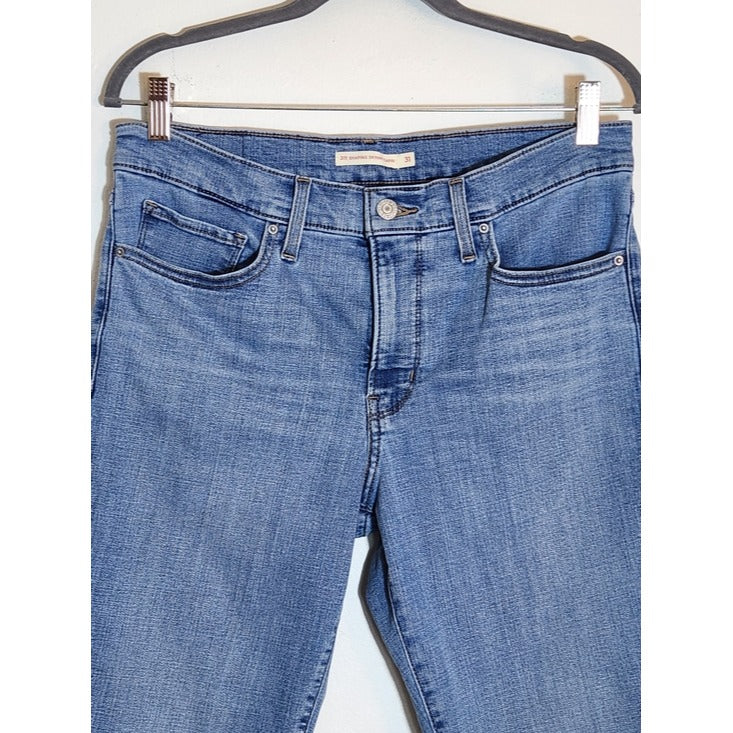 Levi's Light Wash 311 Shaping Skinny Capri Jeans Size 31