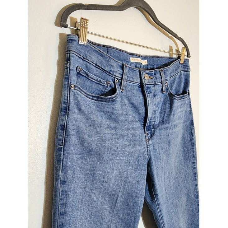 Levi's Light Wash 311 Shaping Skinny Capri Jeans Size 31