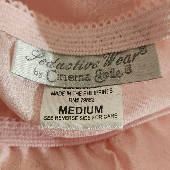 Cinema Etolie Pink Floral Lingerie Camisole Top NWT Size Medium