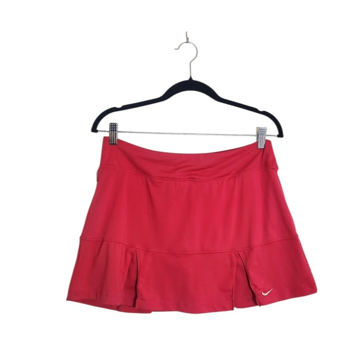 Nike Dark Pink Dri-FIT Tennis Skirt Size Medium