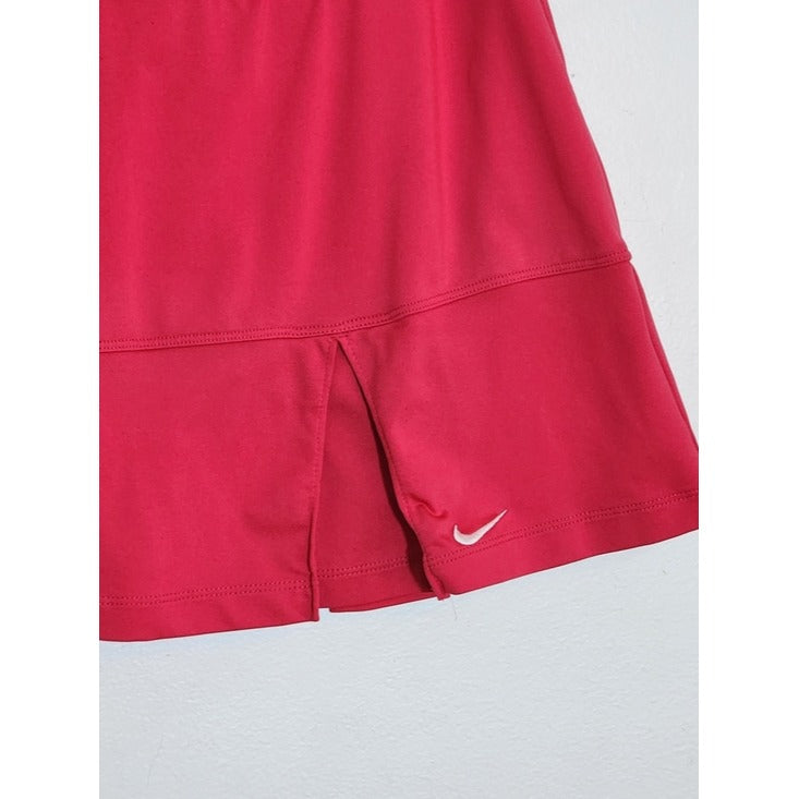 Nike Dark Pink Dri-FIT Tennis Skirt Size Medium