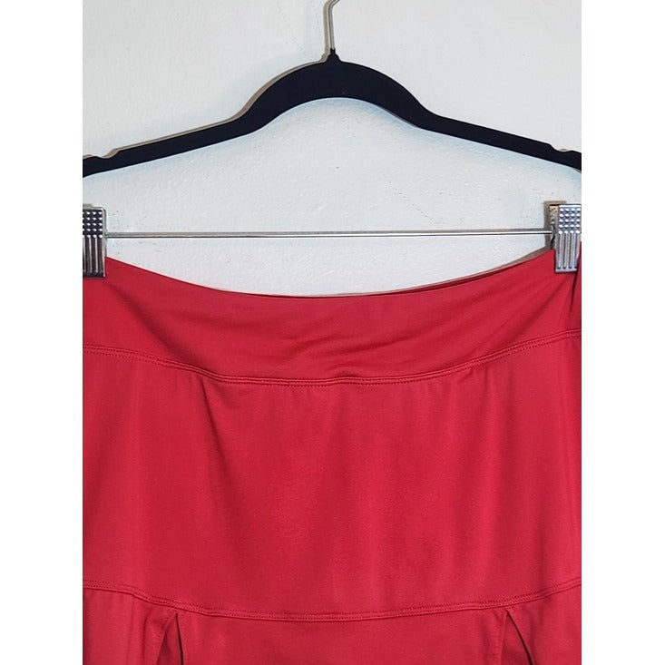 Nike Dark Pink Dri-FIT Tennis Skirt Size Medium