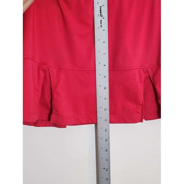 Nike Dark Pink Dri-FIT Tennis Skirt Size Medium