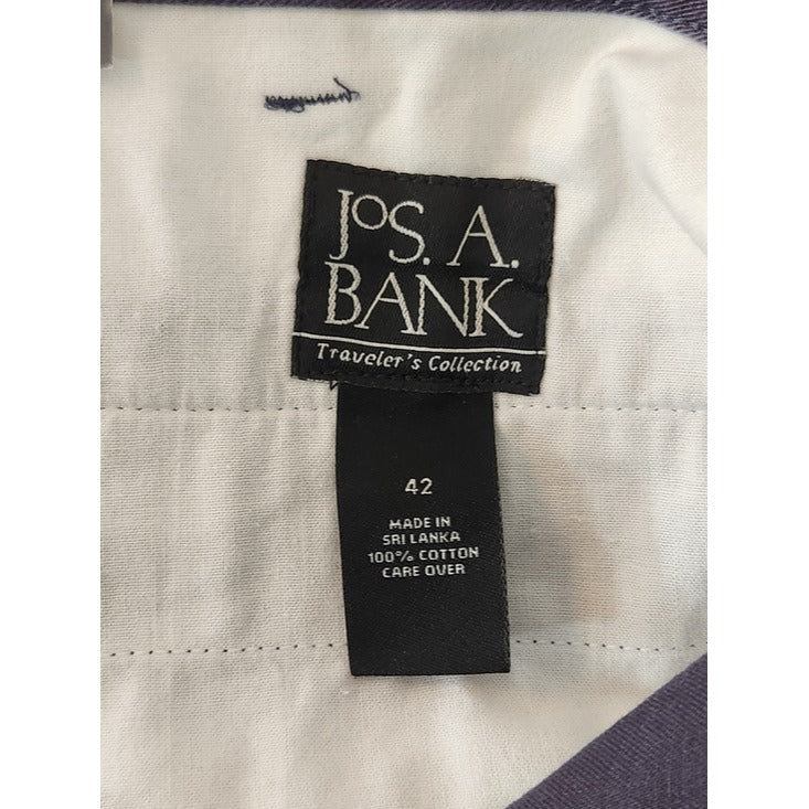 Jos. A. Bank Travelers Collection Navy Pleated Shorts Size 42 NWT