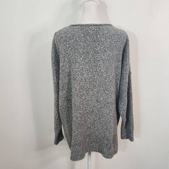 14th & Union Gray Sweater Size Medium Gray Comfy Textured Sweater