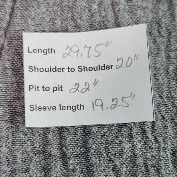 Zara Gray Textured Oversized Coat Size XS Single-Button Zara Gray Coat