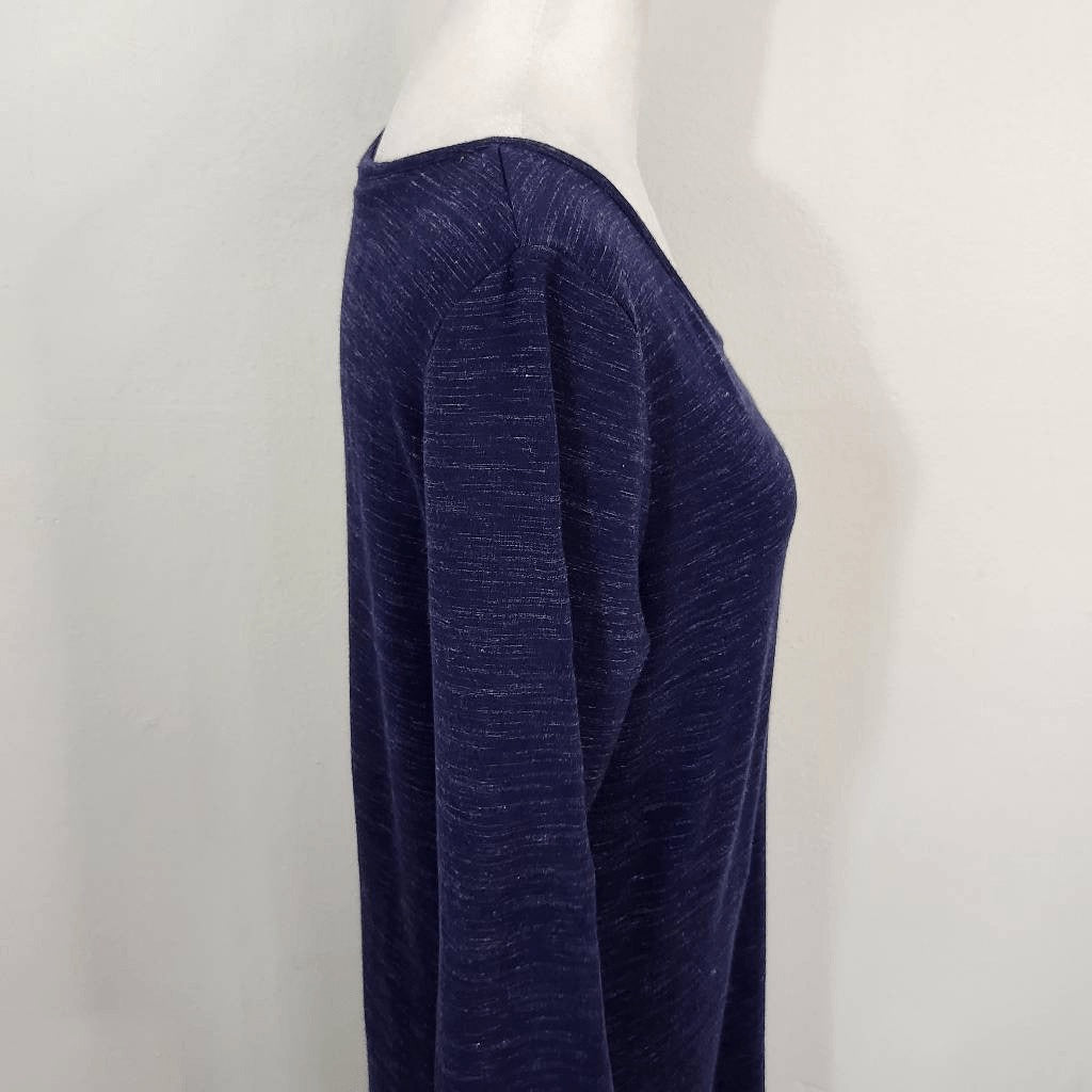 Paraphrase Navy Shift Dress Size Medium Navy T-Shirt Dress