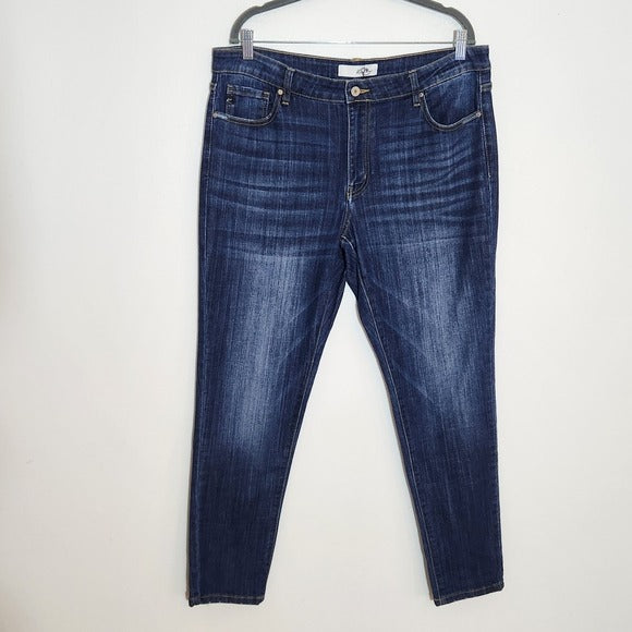 KanCan Dark Wash Skinny Jeans Size 2XL