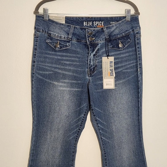Blue Spice Mid-Rise Flare Jeans Size 11 NWT