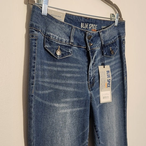 Blue Spice Mid-Rise Flare Jeans Size 11 NWT