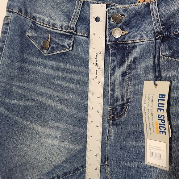 Blue Spice Mid-Rise Flare Jeans Size 11 NWT