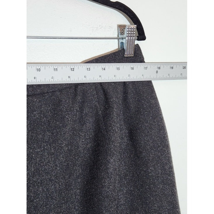 Pendleton A-line Charcoal Gray Wool Skirt Size 18W