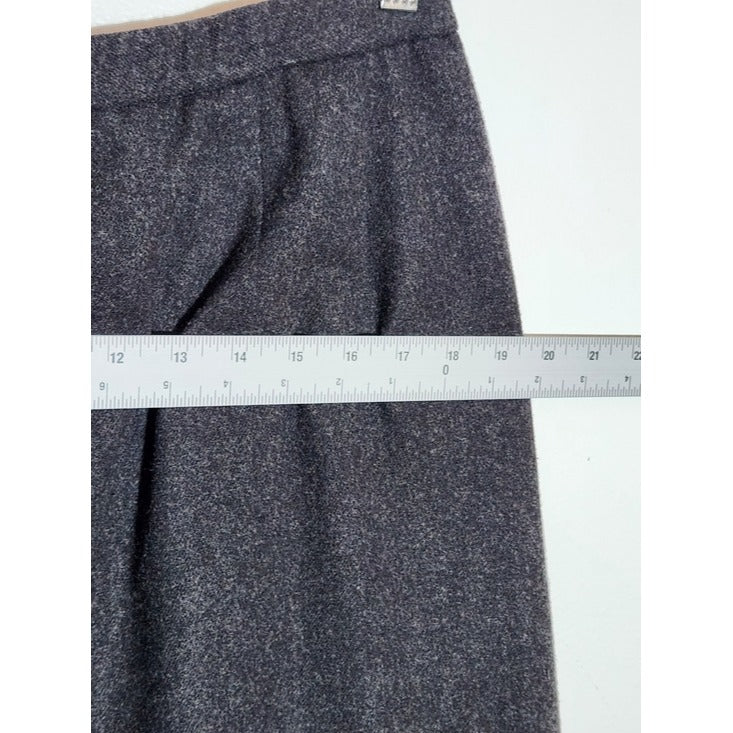 Pendleton A-line Charcoal Gray Wool Skirt Size 18W
