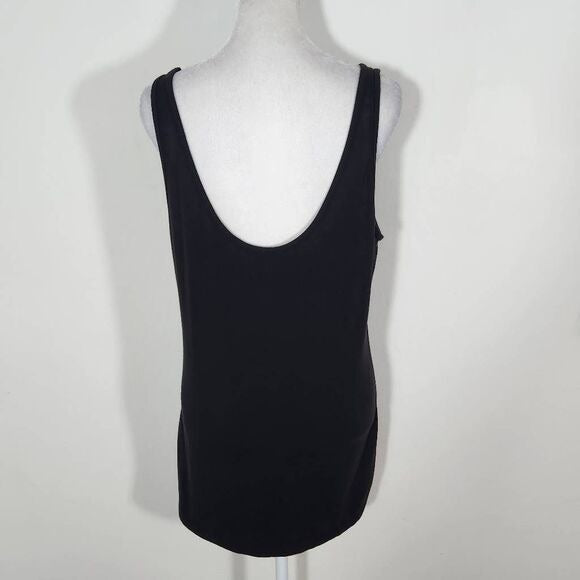 Maurices Black Christmas Tree Tank Top Size Large Holiday Tank Top Christmas Top